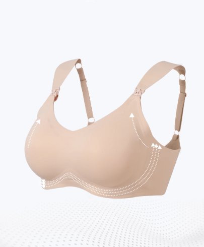 Seamless Nursing & Maternity Bra — Soft, Wire-Free, One-Handed Access
