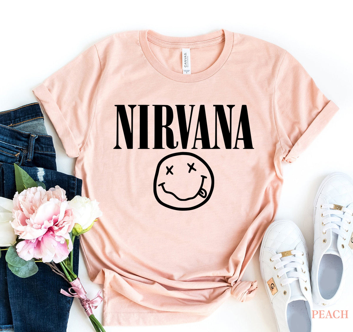 Nirvana Graphic T-Shirt – Vintage Band Tee